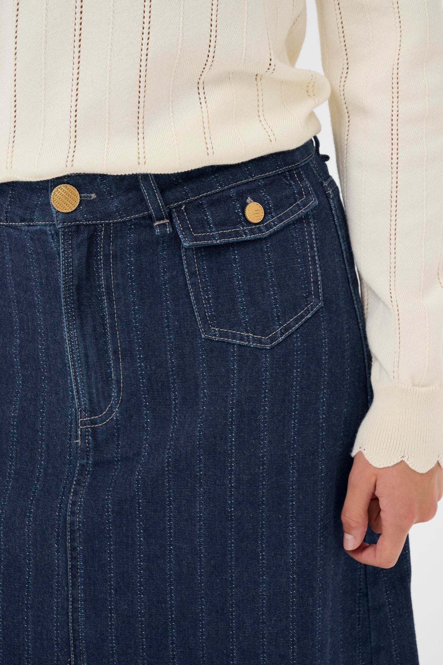 Shona denim skirt | 100% cotton