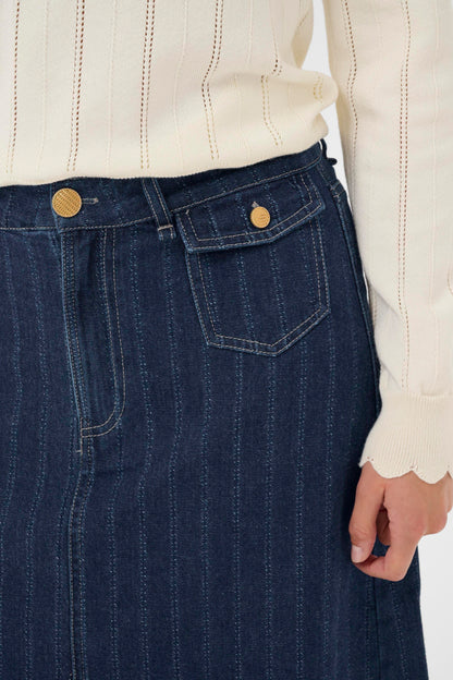 Shona denim skirt | 100% cotton