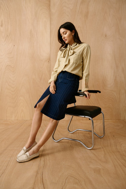 Shona denim skirt | 100% cotton