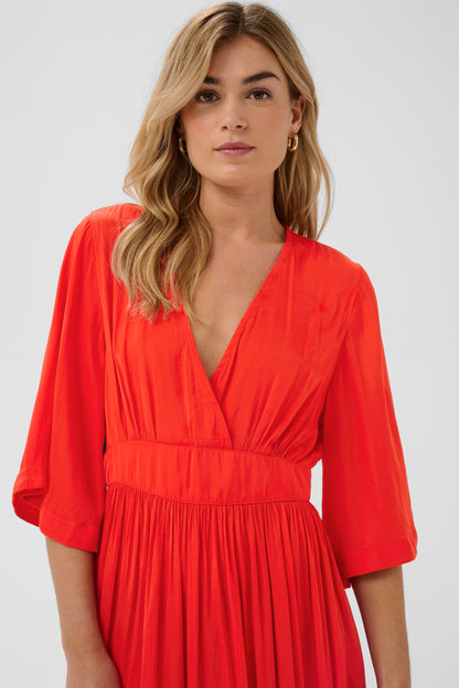 Nadia red dress