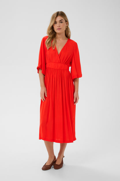 Nadia red dress