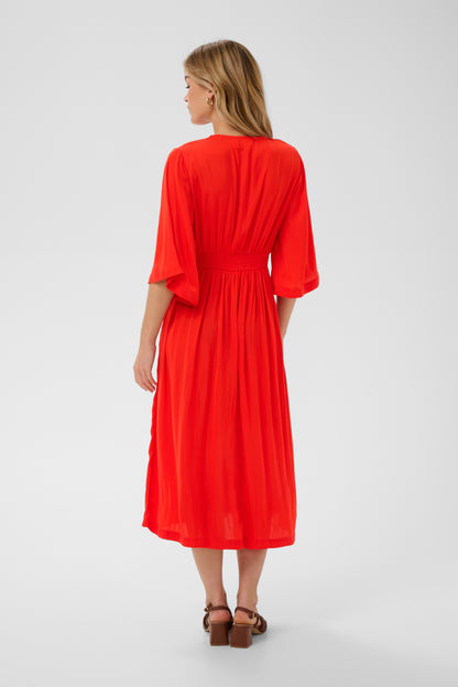 Nadia red dress