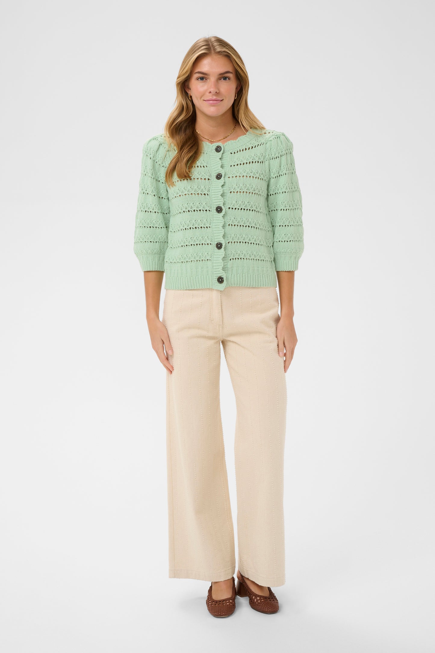 Pretty green cardigan