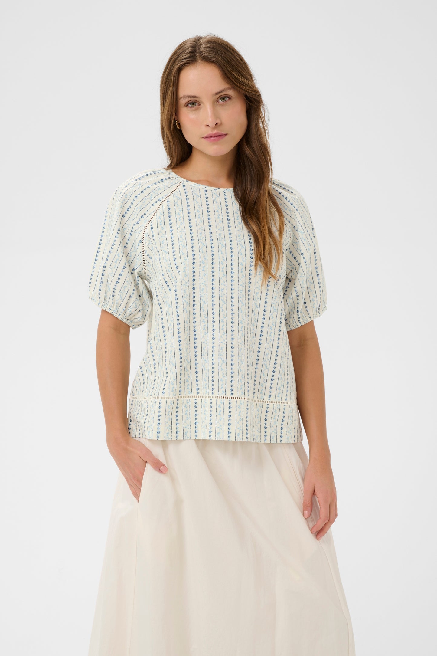 Regina blouse **100% cotton