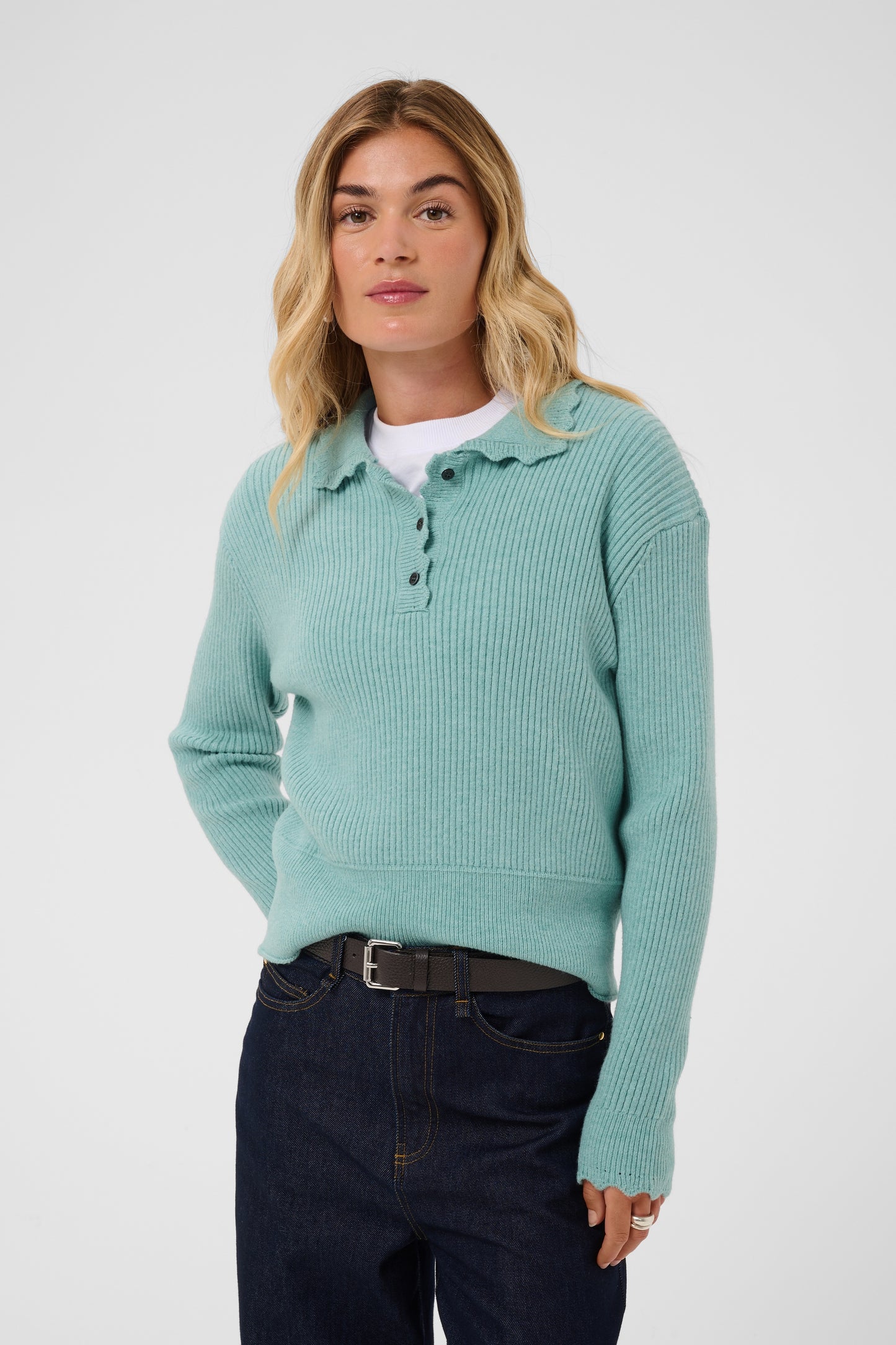 Trisha knit polo