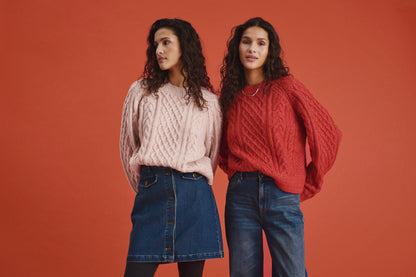 Ellie red jumper