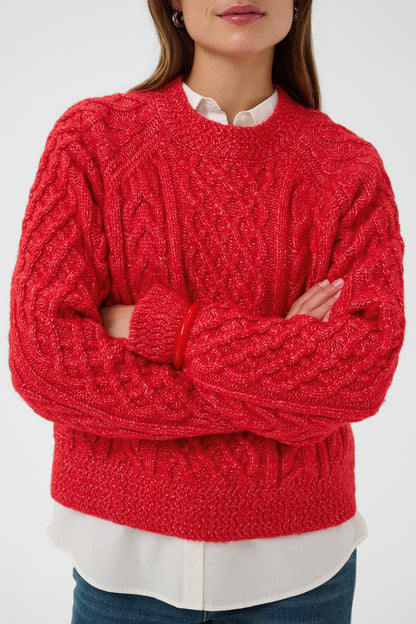 Ellie red jumper