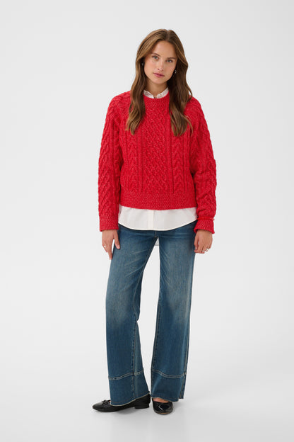 Ellie red jumper