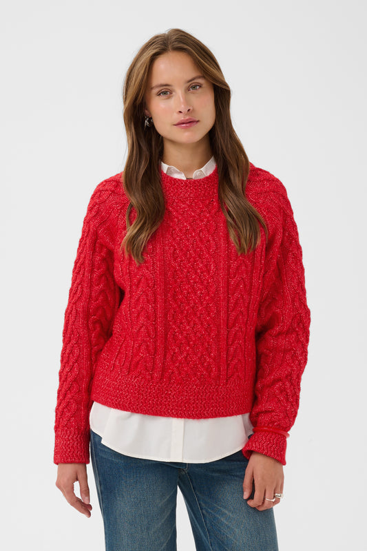 Ellie red jumper