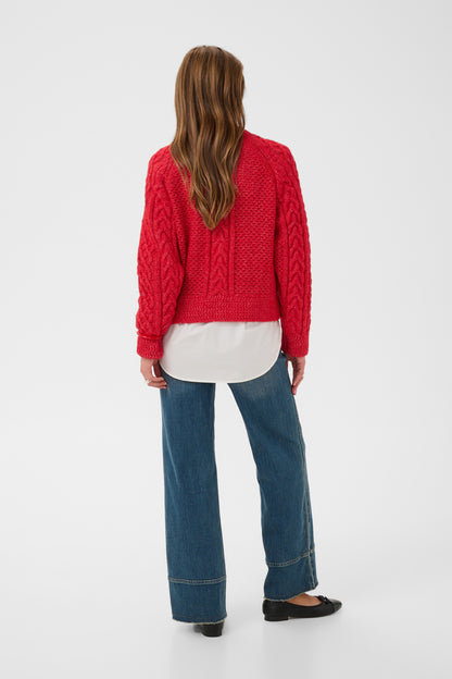 Ellie red jumper