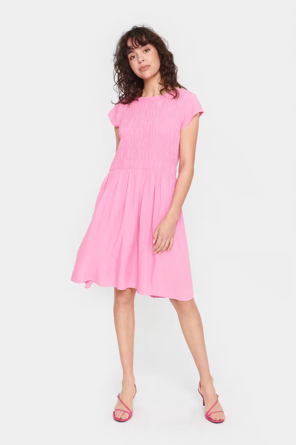 Pink summer dress