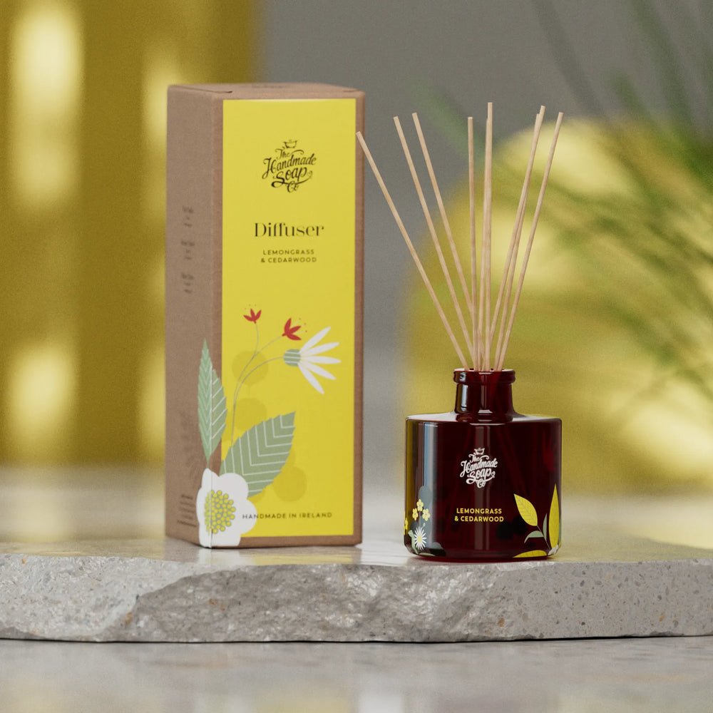 Reed Fragrance Diffuser - Lemongrass & Cedarwood | 200ml
