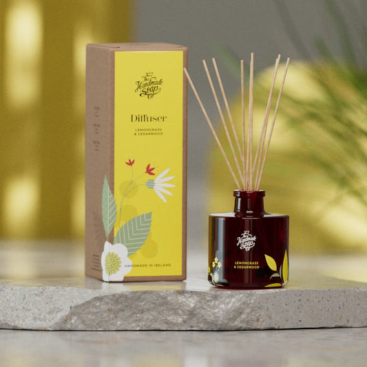 Reed Fragrance Diffuser - Lemongrass & Cedarwood | 200ml
