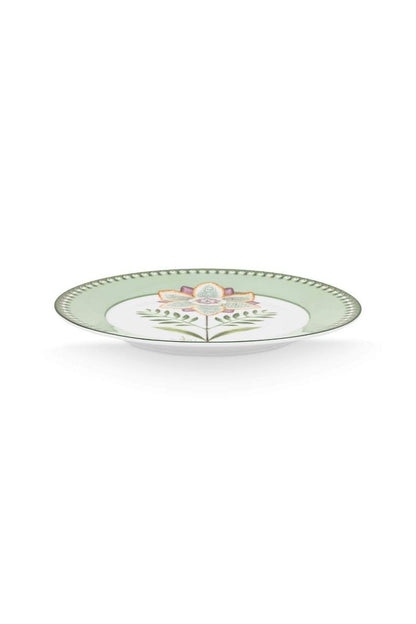 Plate Lily&Lotus Light Green 21cm by Pip Studio