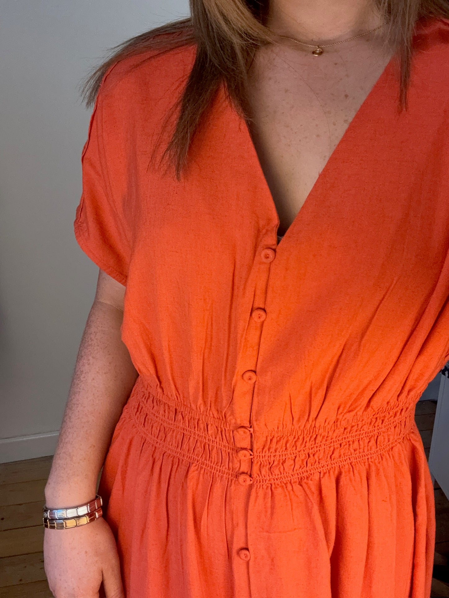 Fabulous paprika dress