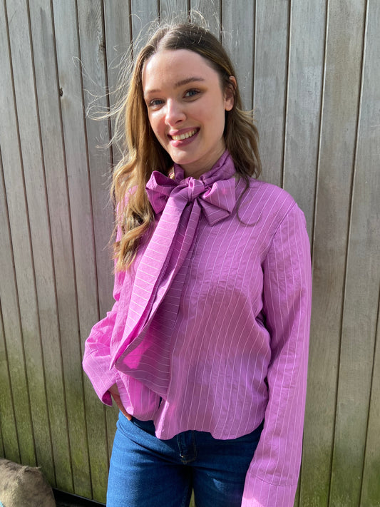 Lucia tie shirt