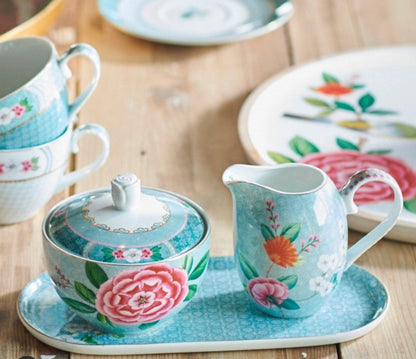 Pips Studio Blushing Birds Blue Cake Tray