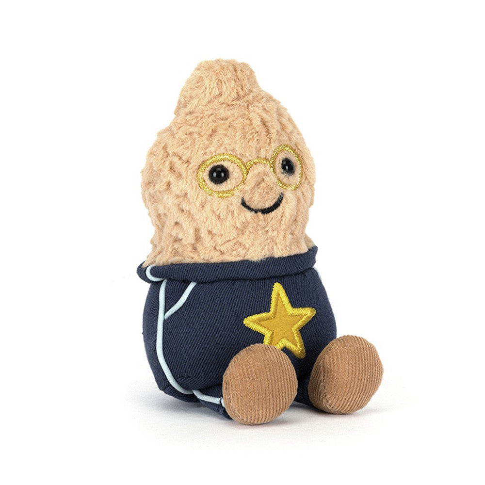 Amuseables Peanut Star Student Outfit by Jellycat
