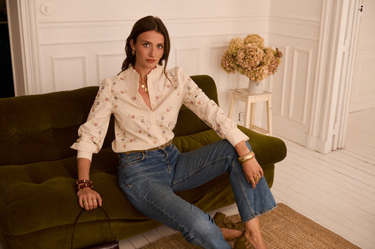 Lillian shirt  +size