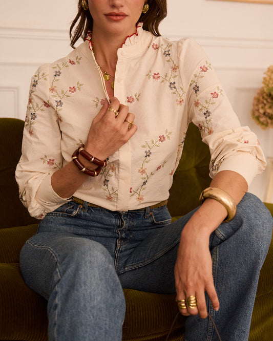 Lillian shirt  +size