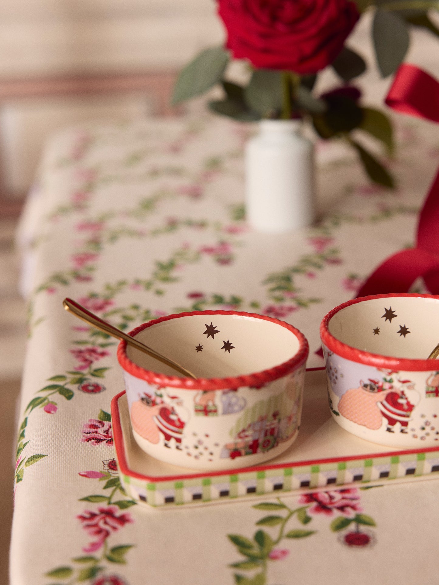 Christmas Condiment Pot Set by Cath Kidston