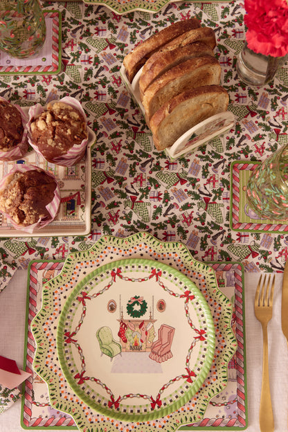Set of 2 Christmas Side Plates by Cath Kidston