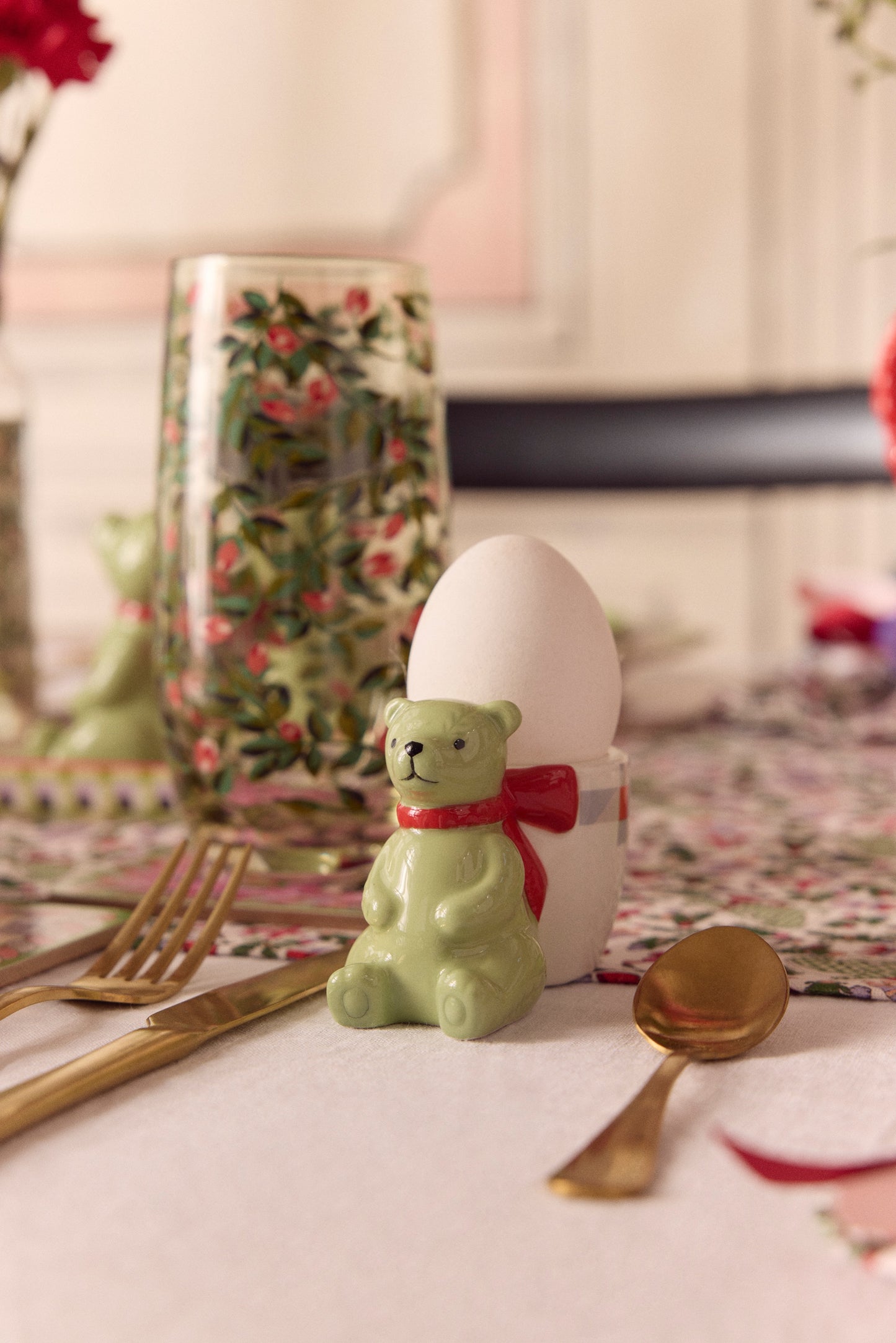 Ceramic Teddy Bear Egg Cup by Cath Kidston