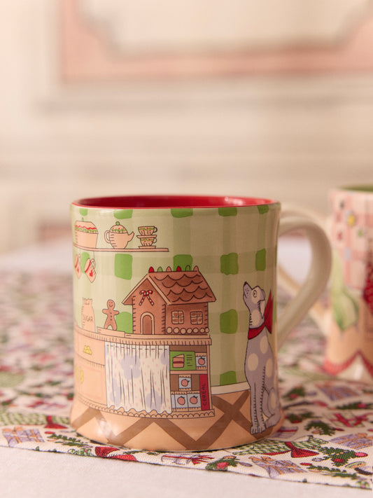 Set of 2 Christmas Mugs by Cath Kidston