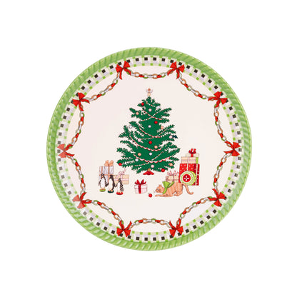 Set of 2 Christmas Side Plates by Cath Kidston