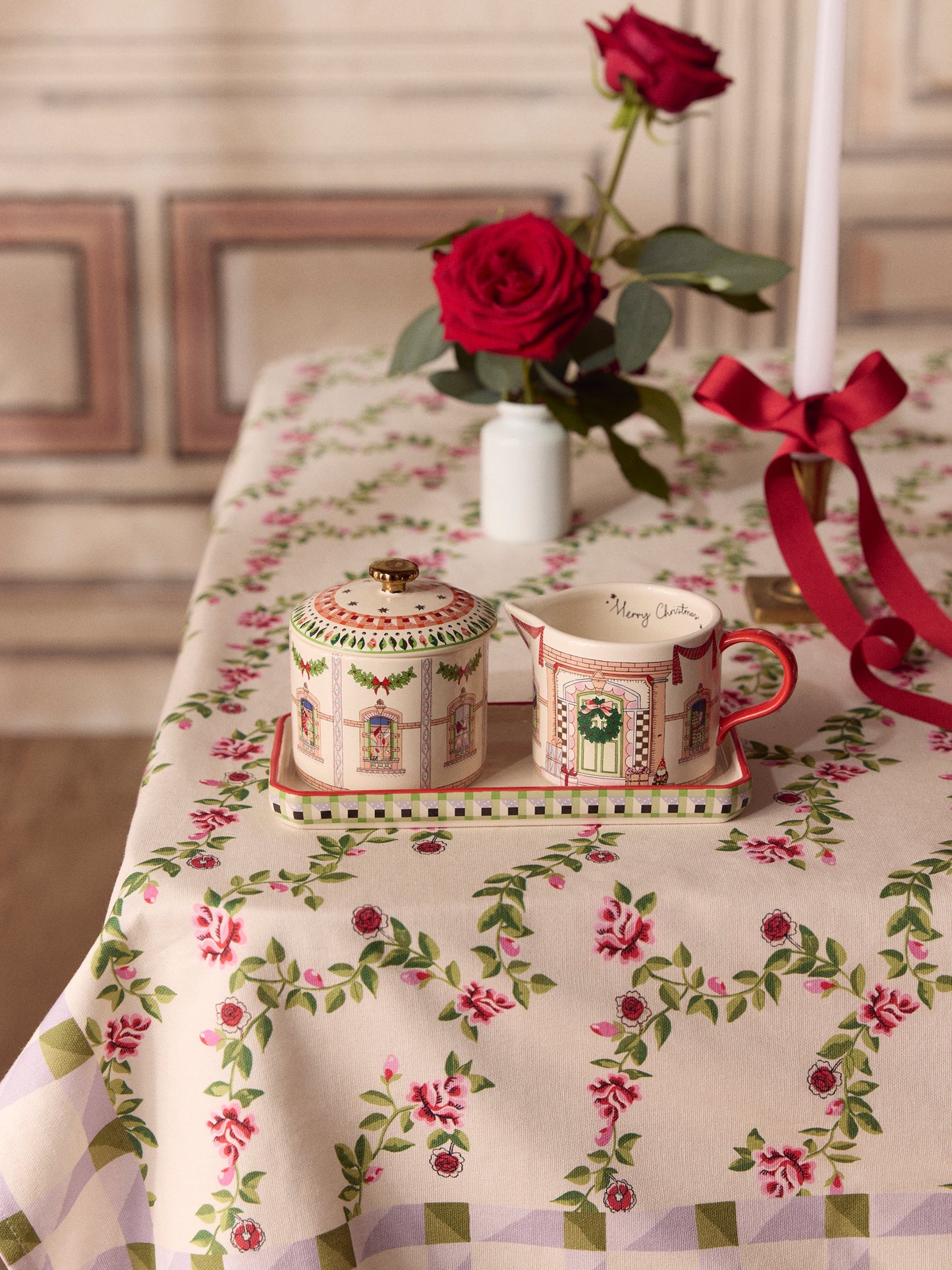 Christmas Milk & Sugar Set by Cath Kidston