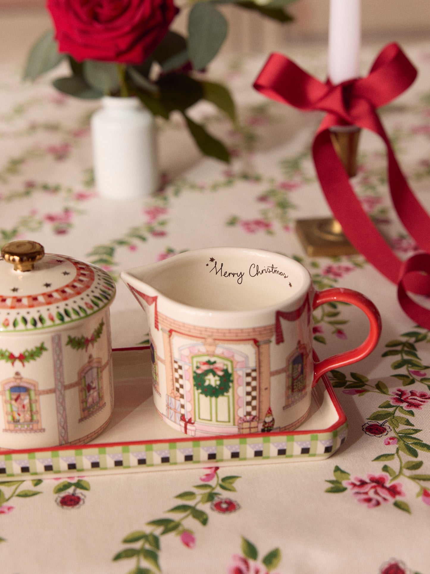 Christmas Milk & Sugar Set by Cath Kidston