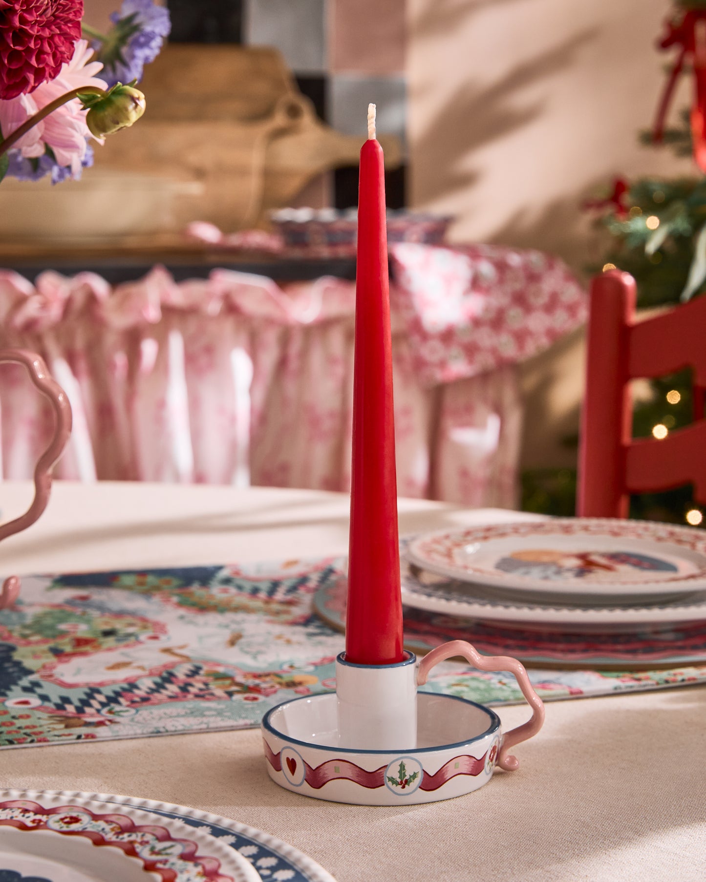 Christmas Candlestick Holder by Cath Kidston