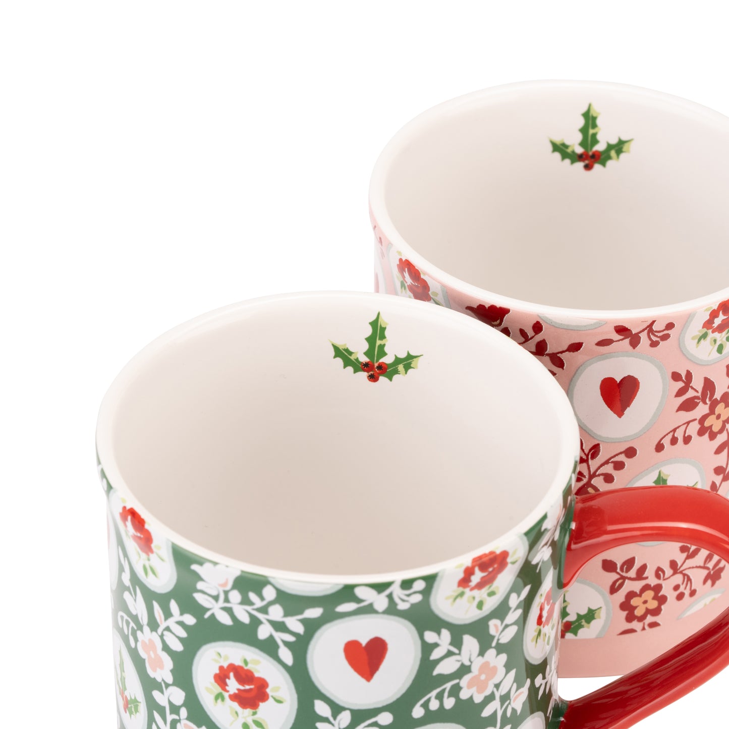 Set of 2 Christmas mugs by Cath Kidston