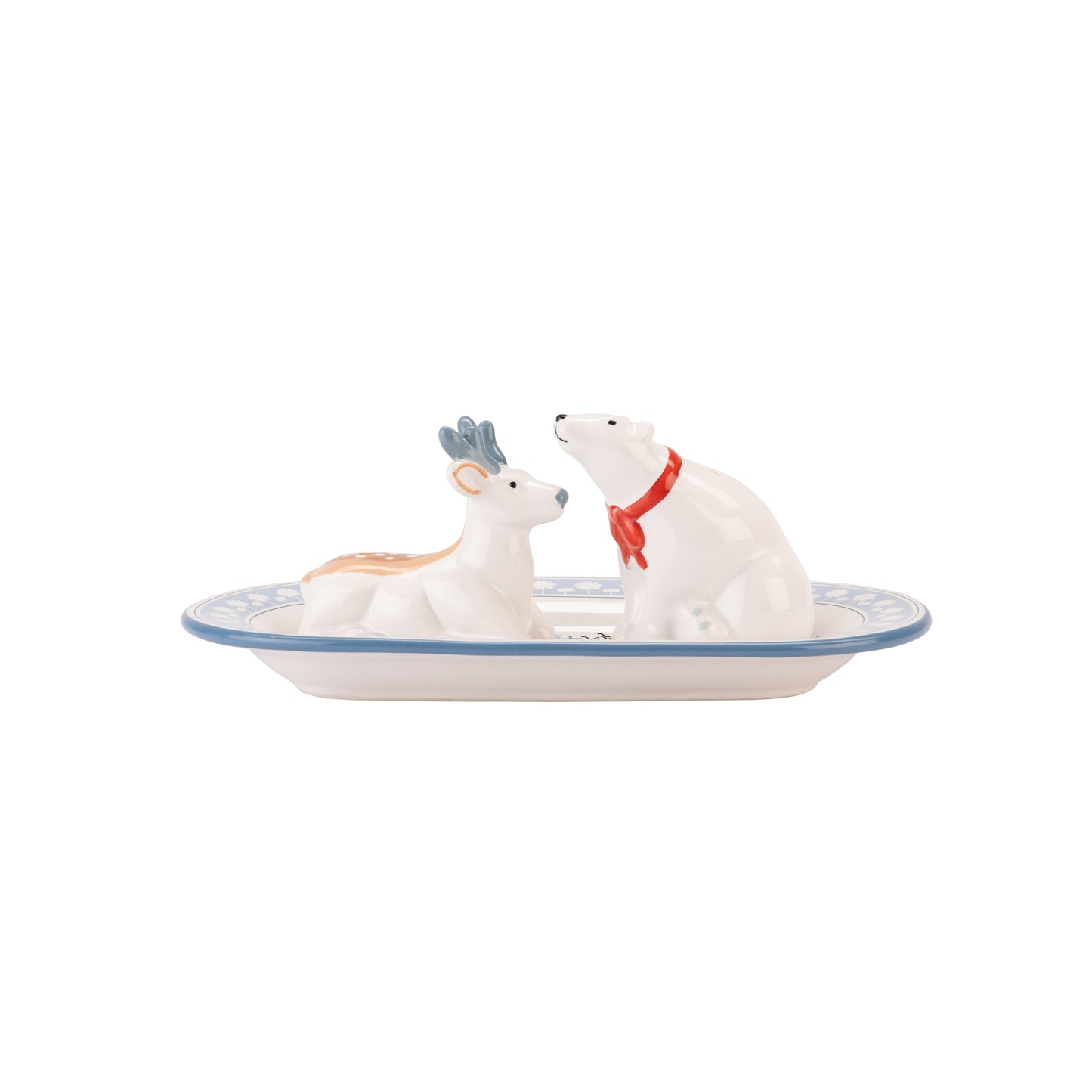 Blue Polar Bear & Deer Salt & Pepper Shaker Set by Cath Kidston