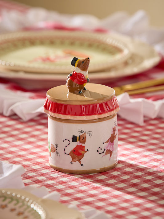 Cath Kidston Stage Animals Condiment Pot Nutcracker Collection