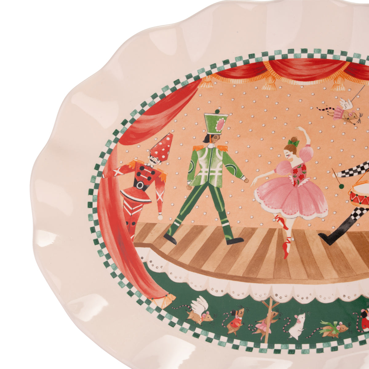 Cath Kidston Nutcracker Oval Platter