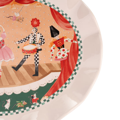 Cath Kidston Nutcracker Oval Platter