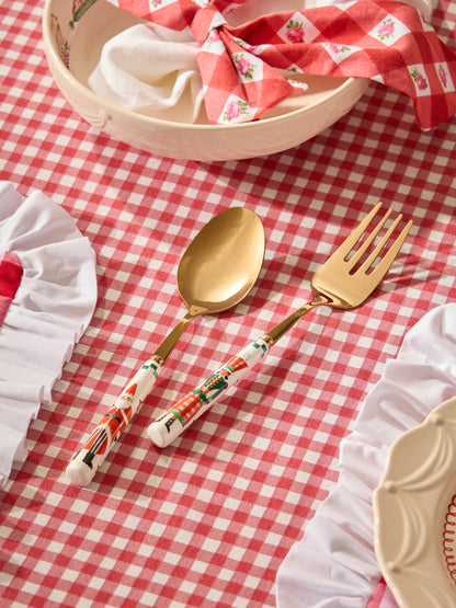 Cath Kidston Nutcracker Set of 2 Serving Utensils