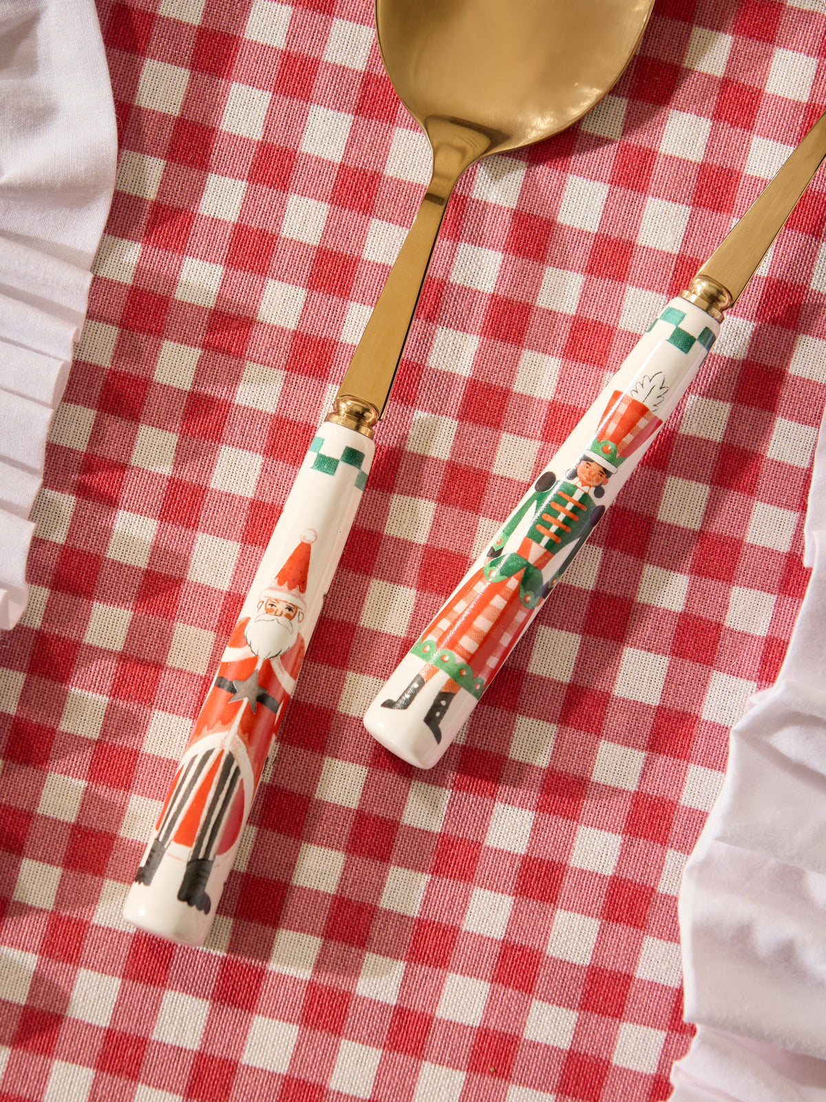 Cath Kidston Nutcracker Set of 2 Serving Utensils