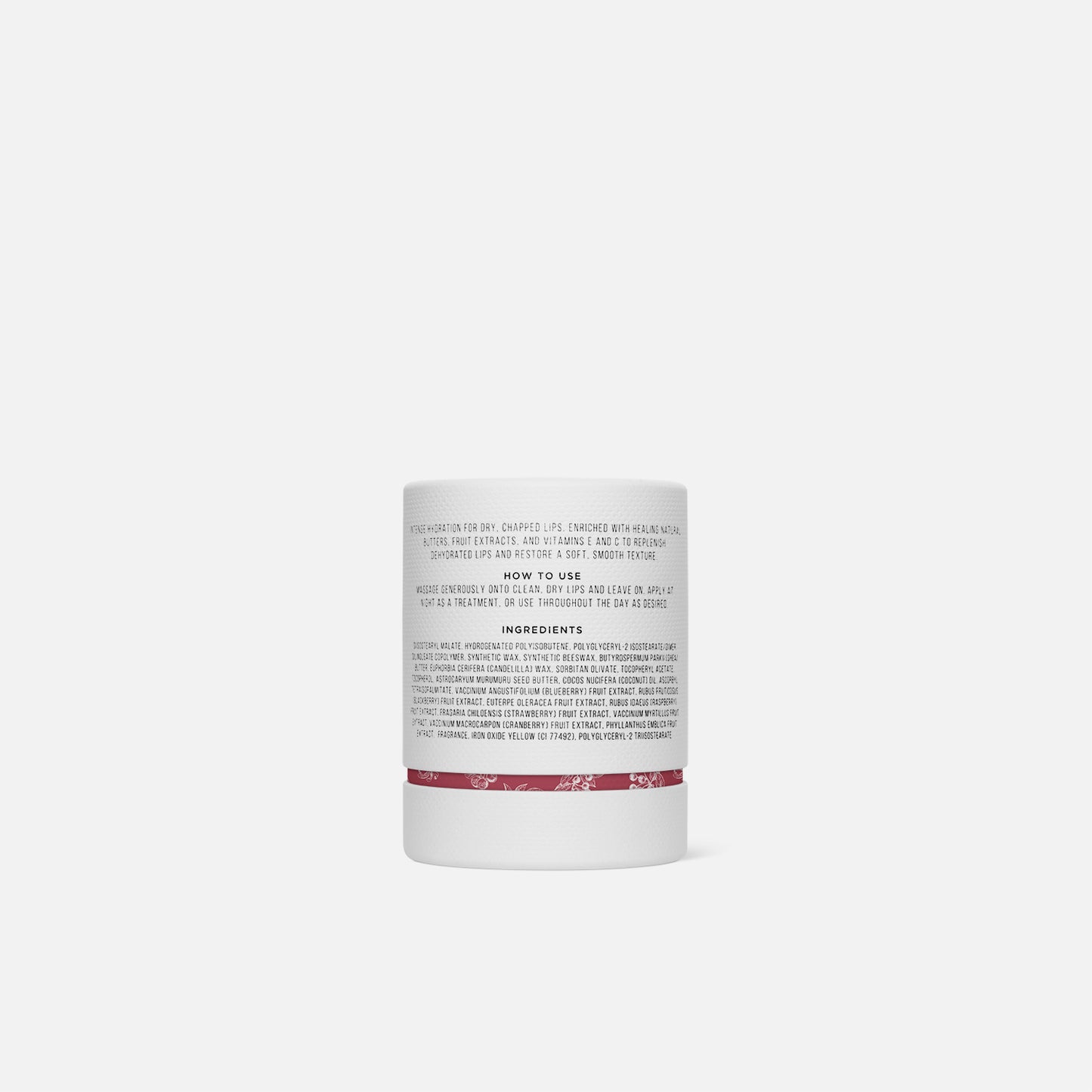 CHUMMI  THE LIP MASK - BERRY 20G by Pestle & Mortar