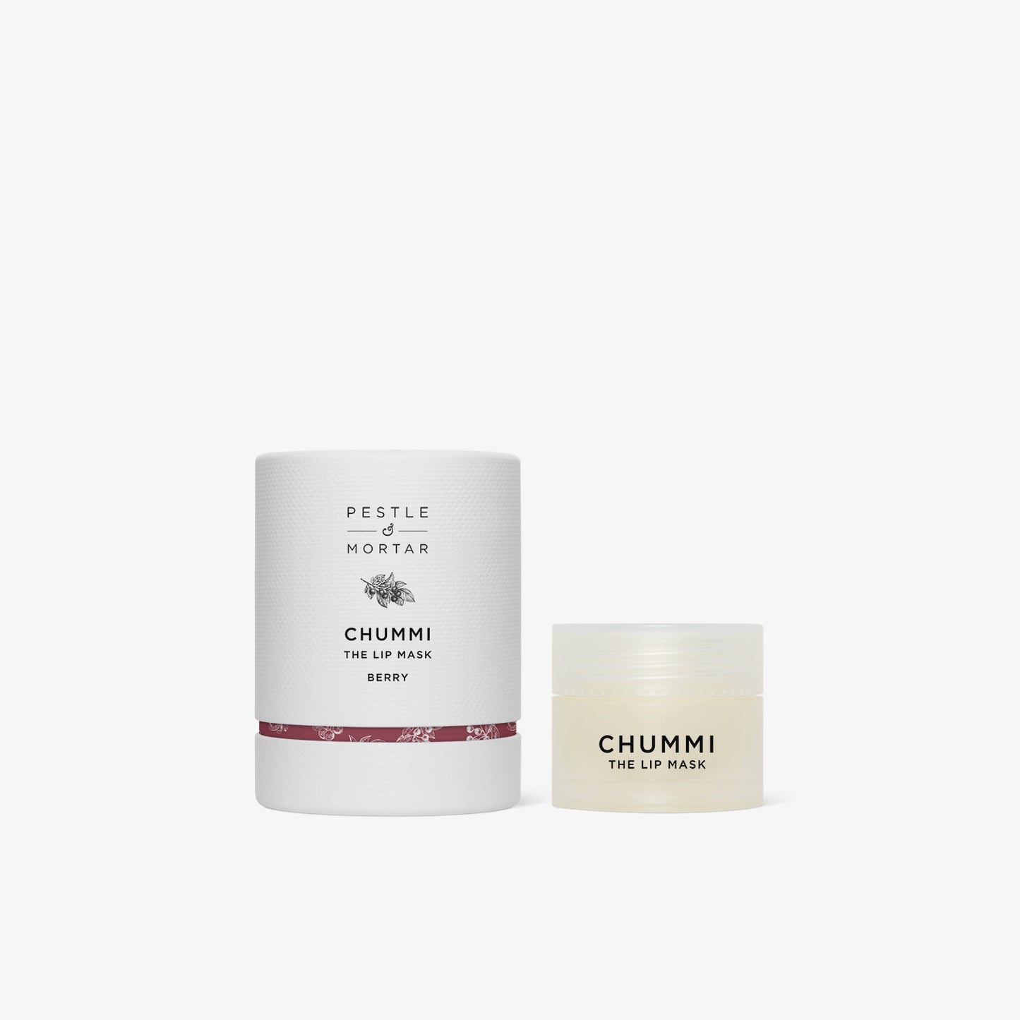 CHUMMI  THE LIP MASK - BERRY 20G by Pestle & Mortar