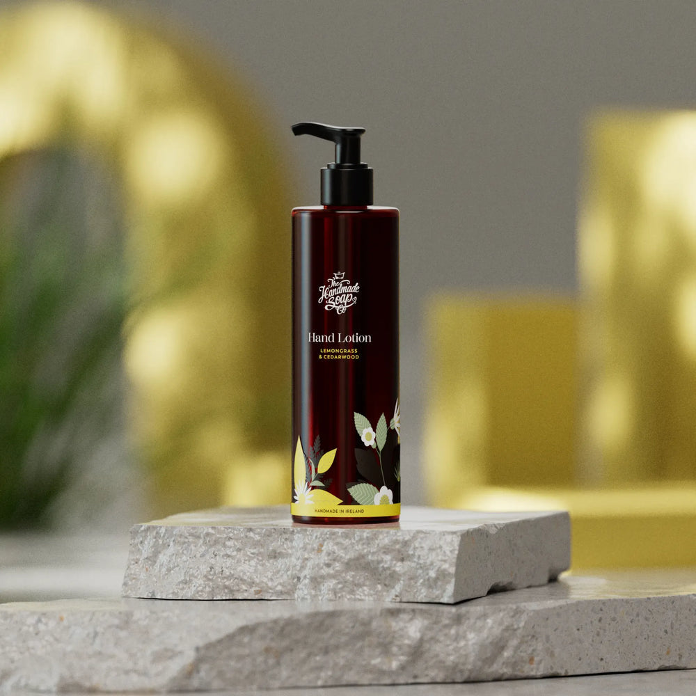 Lemongrass & Cedarwood Hand Lotion by the Handmade Soap Co.