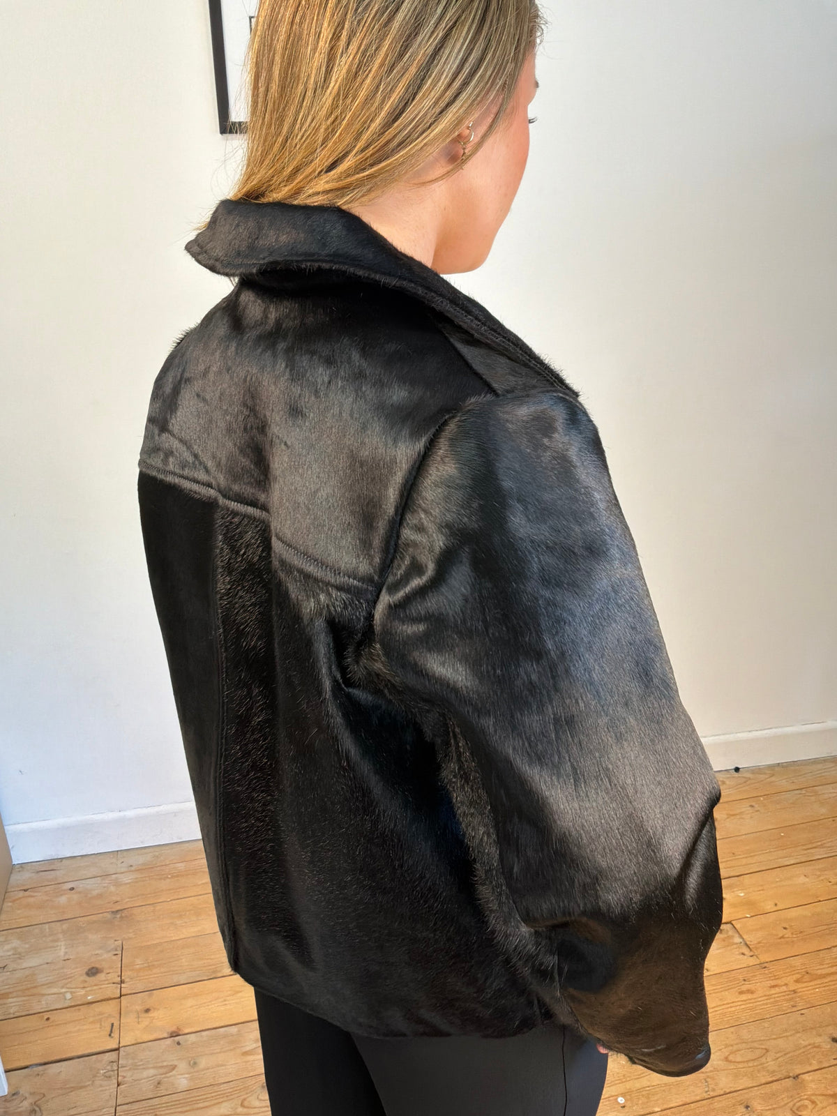 Cow hide leather jacket **special price