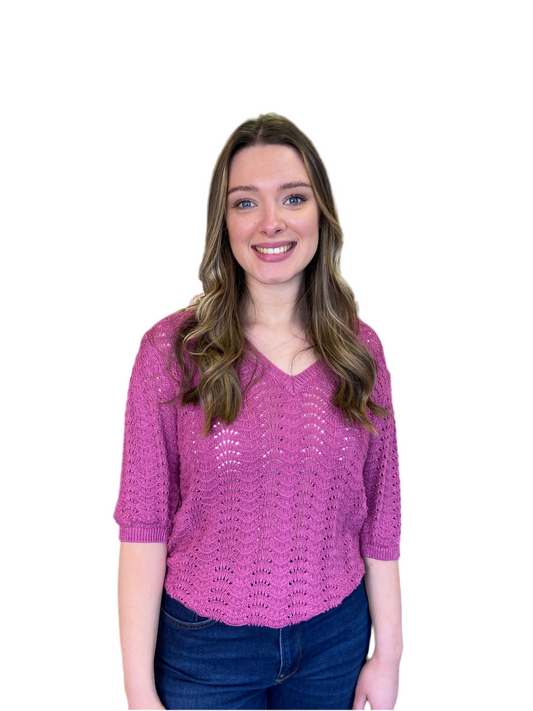Amanda knit top