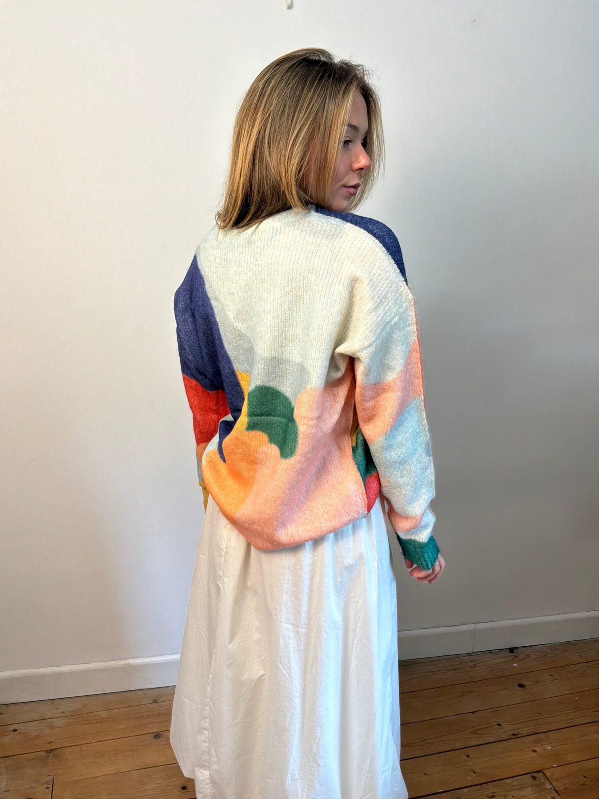 Multi colour jumper