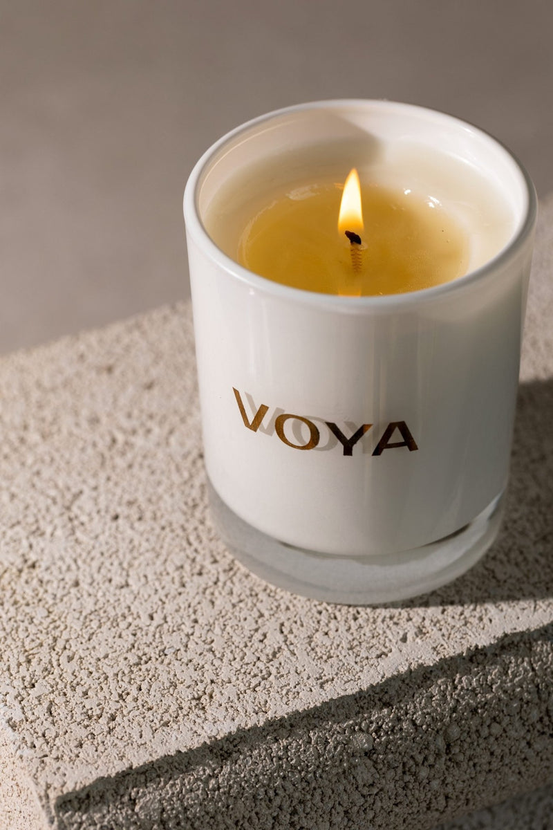 Eucalyptus, Rosemary & Lime | Luxury Scented Candle by Voya