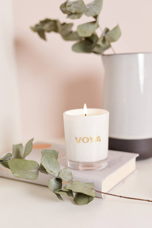 Eucalyptus, Rosemary & Lime | Luxury Scented Candle by Voya