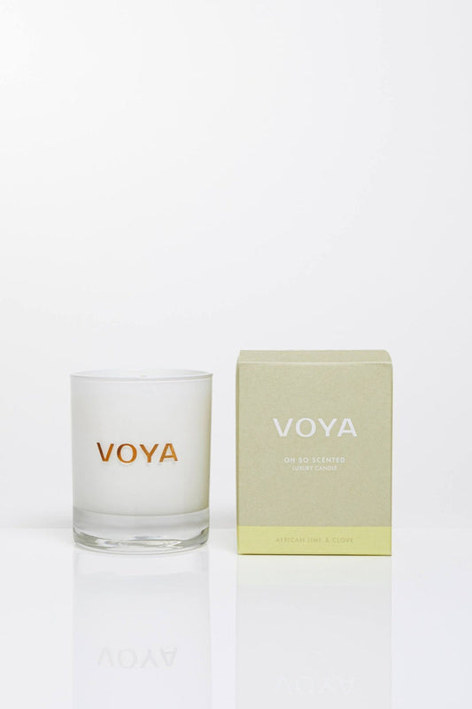 African Lime and Clove | Luxury Scented Candle by Voya