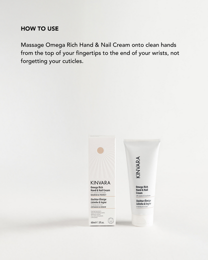 Omega Rich Hand & Nail Cream 60ml