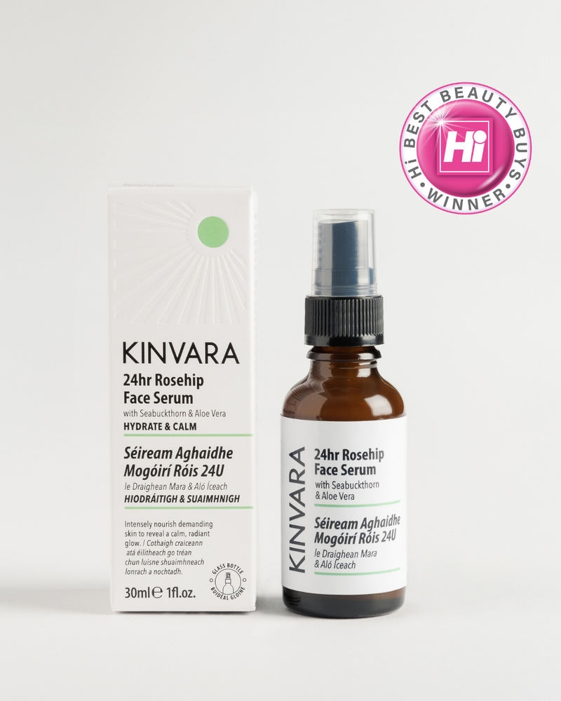 Kinvara 24Hr Rosehip Face Serum 30ml